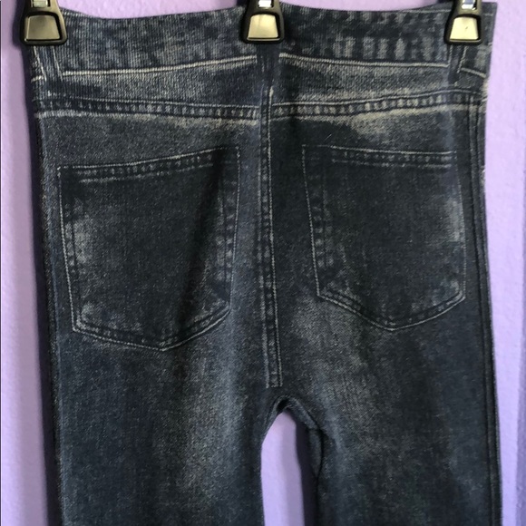 Faux denim leggings - Picture 4 of 4